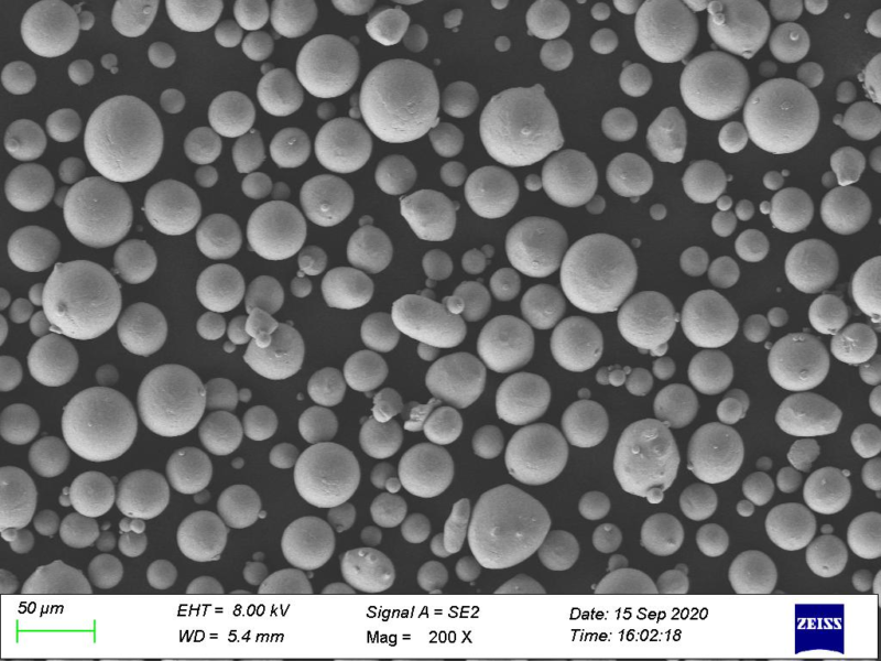 Spherical Metal Powders Cobalt Chromium Molybdenum Tungsten (CoCrMoW) Alloy Powder - Hình ảnh 2